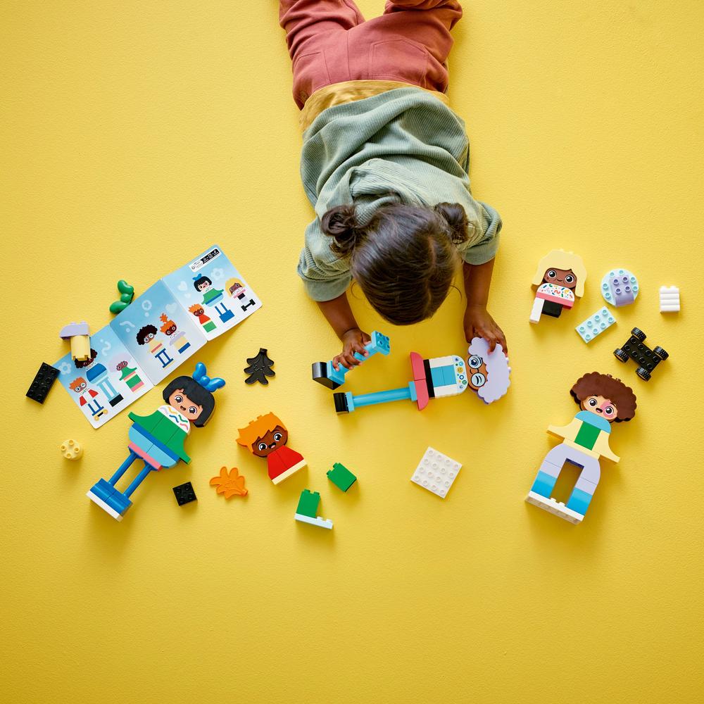 LEGO® DUPLO® 10423 Sestavitelní lidé s velkými emocemi