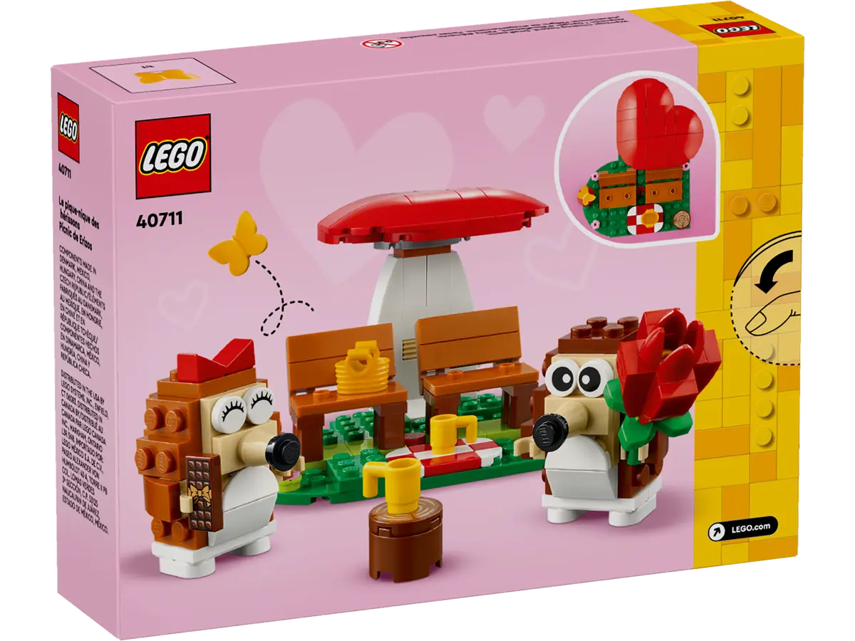 LEGO® 40711 Ježčí rande s piknikem