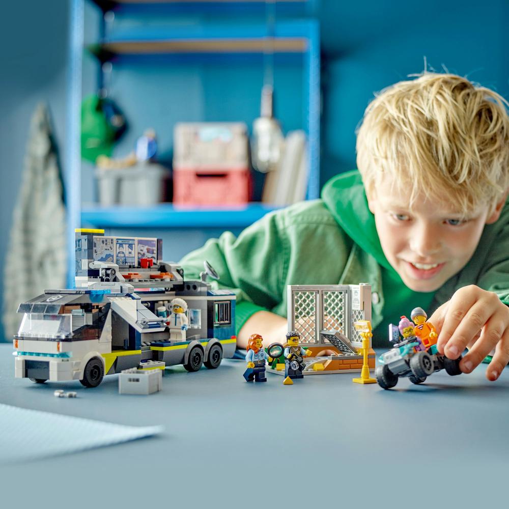 LEGO® CITY 60418 Mobilní kriminalistická laboratoř policistů