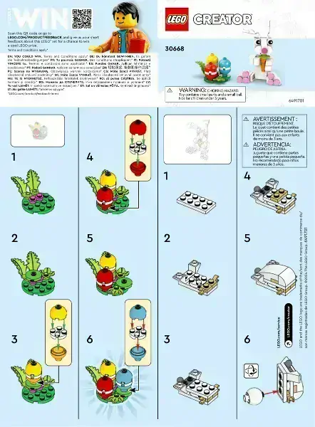 LEGO® Creator 30668 Velikonoční zajíček s barevnými vajíčky