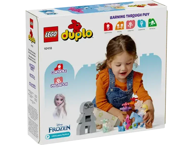 LEGO® DUPLO® 10418 Elsa a Bruni v začarovaném lese