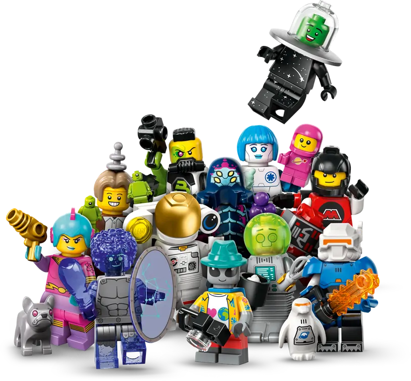 LEGO® Minifigurky 71046 26. série – vesmír 12ks