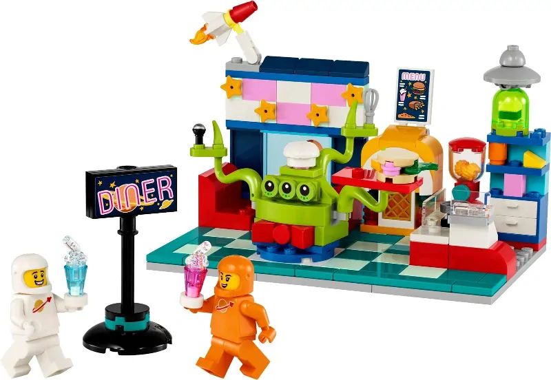 LEGO® 40687 Mimozemšťan a vesmírná restaurace