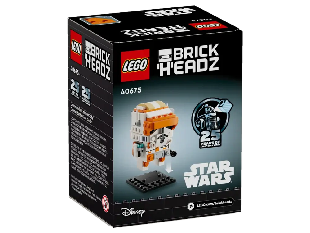 LEGO® BrickHeadz 40675 Velitel klonů Cody™