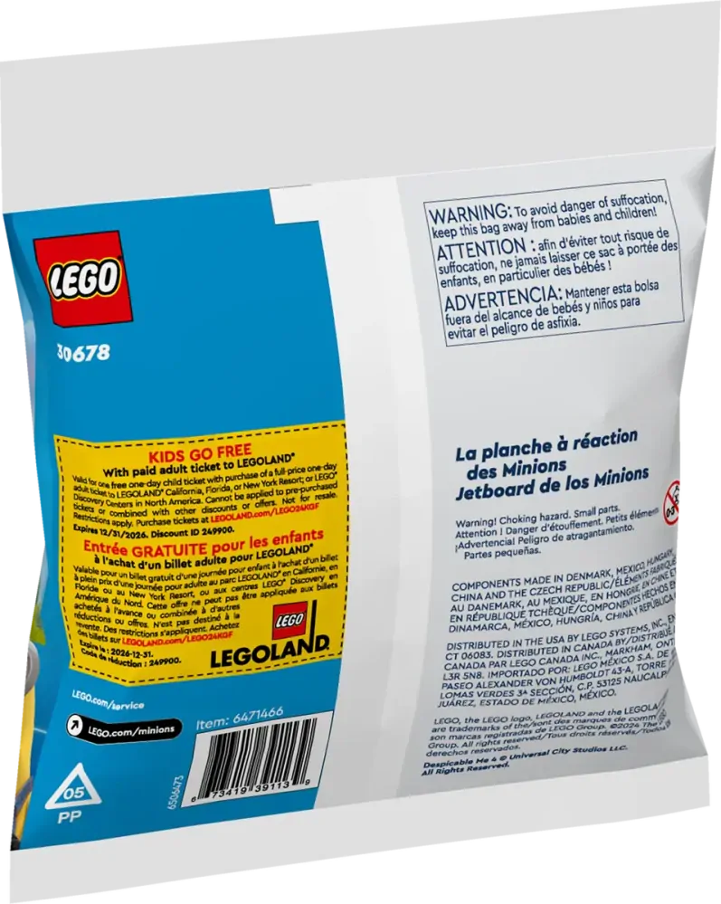 LEGO® 30678 Minions' Jetboard polybag