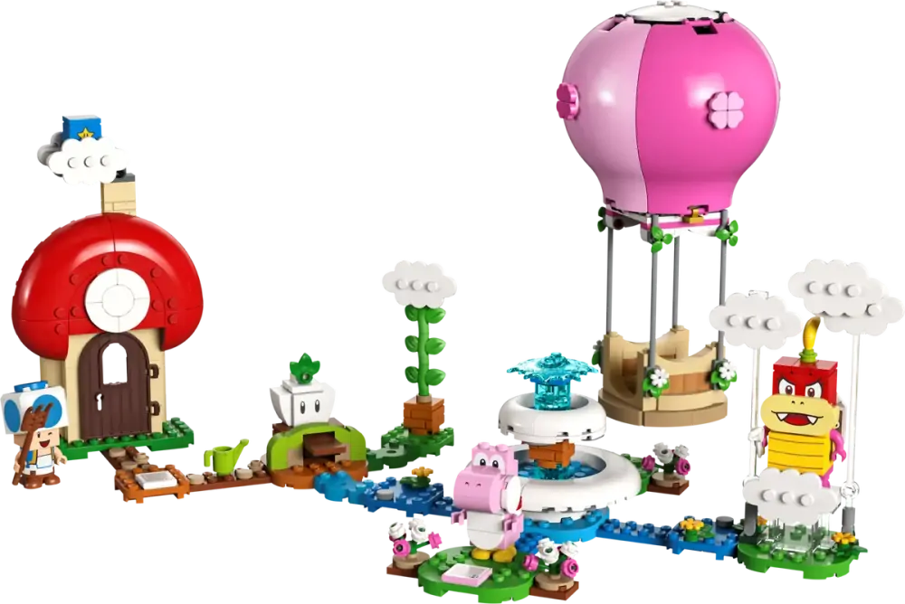 LEGO® Super Mario 71419 Peach a let balónem