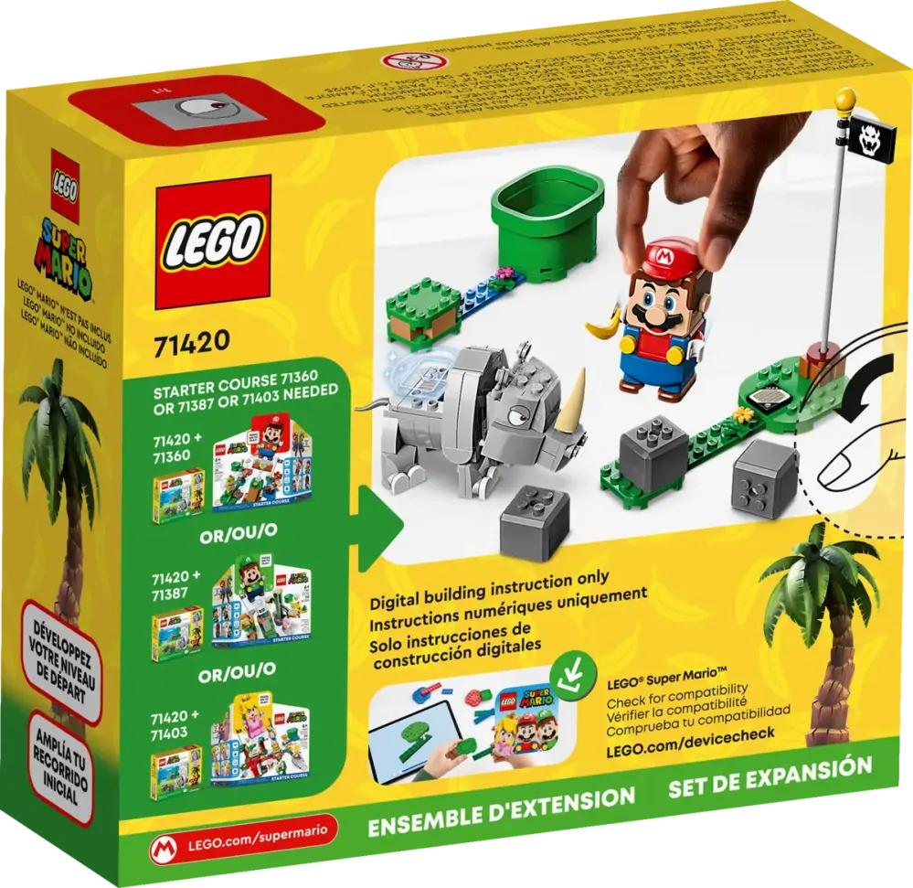 LEGO® Super Mario™ 71420 Nosorožec Rambi