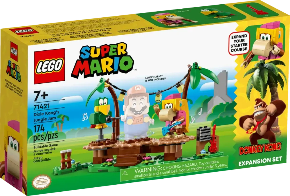 LEGO® Super Mario™ 71421 Dixie Kong a koncert v džungli