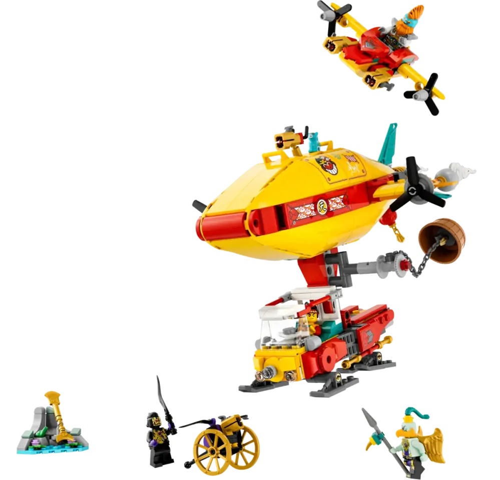 LEGO® Monkie Kid™ 80046 Vzducholoď Monkie Kida