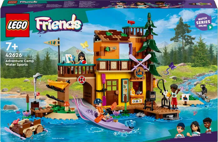 LEGO® Friends 42626 Dobrodružný tábor s vodními sporty - protržená krabice