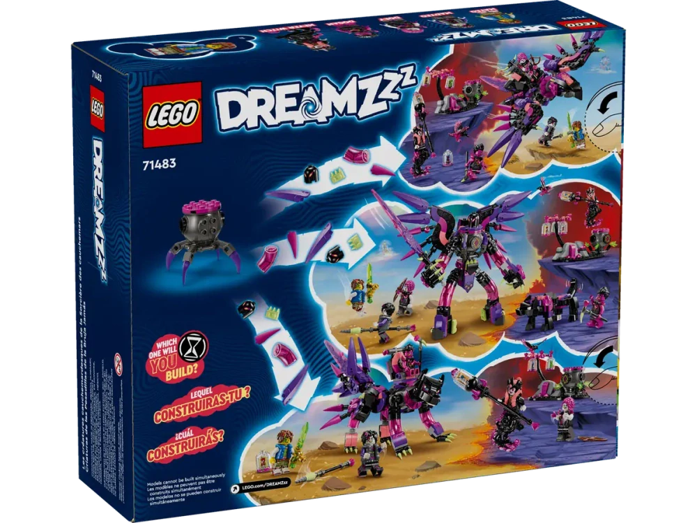 LEGO® DREAMZzz™ 71483 Nikdyčarodějnice a její stvoření z noční můry