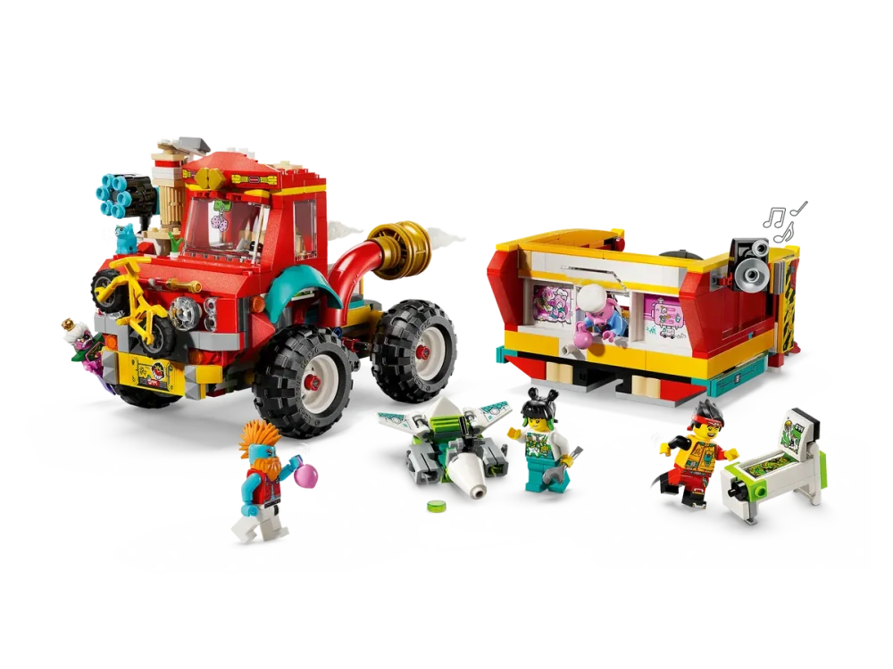 LEGO® Monkie Kid™ 80055 Výkonná dodávka týmu Monkie Kida