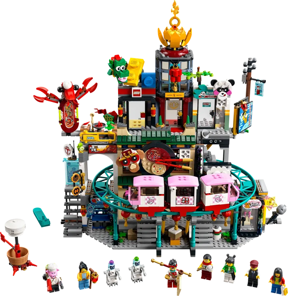LEGO® Monkie Kid™ 80036 Město lampionů