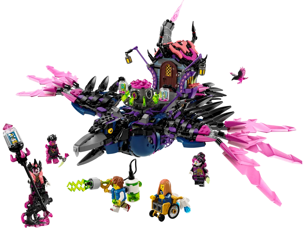 LEGO® DREAMZzz™ 71478 Nikdyčarodějnice a její Půlnoční krkavec
