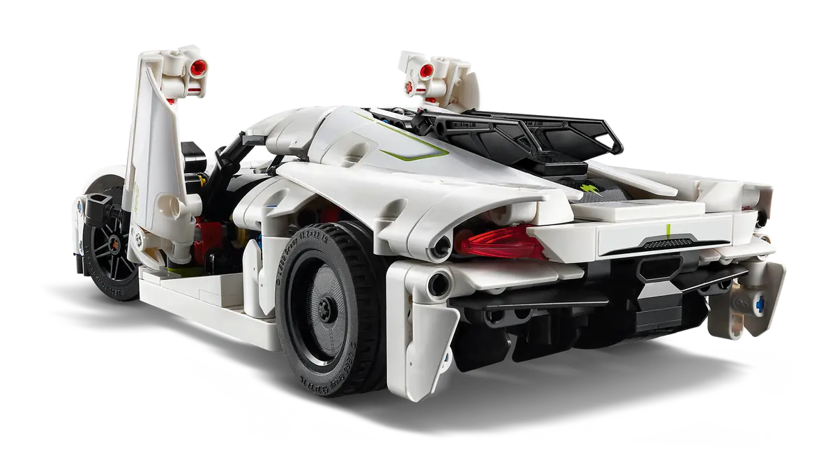 LEGO® Technic 42184 Bílé hyperauto Koenigsegg Jesko Absolut