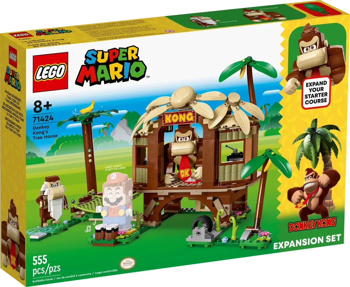 LEGO® Super Mario™ 71424 Donkey Kongův dům na stromě