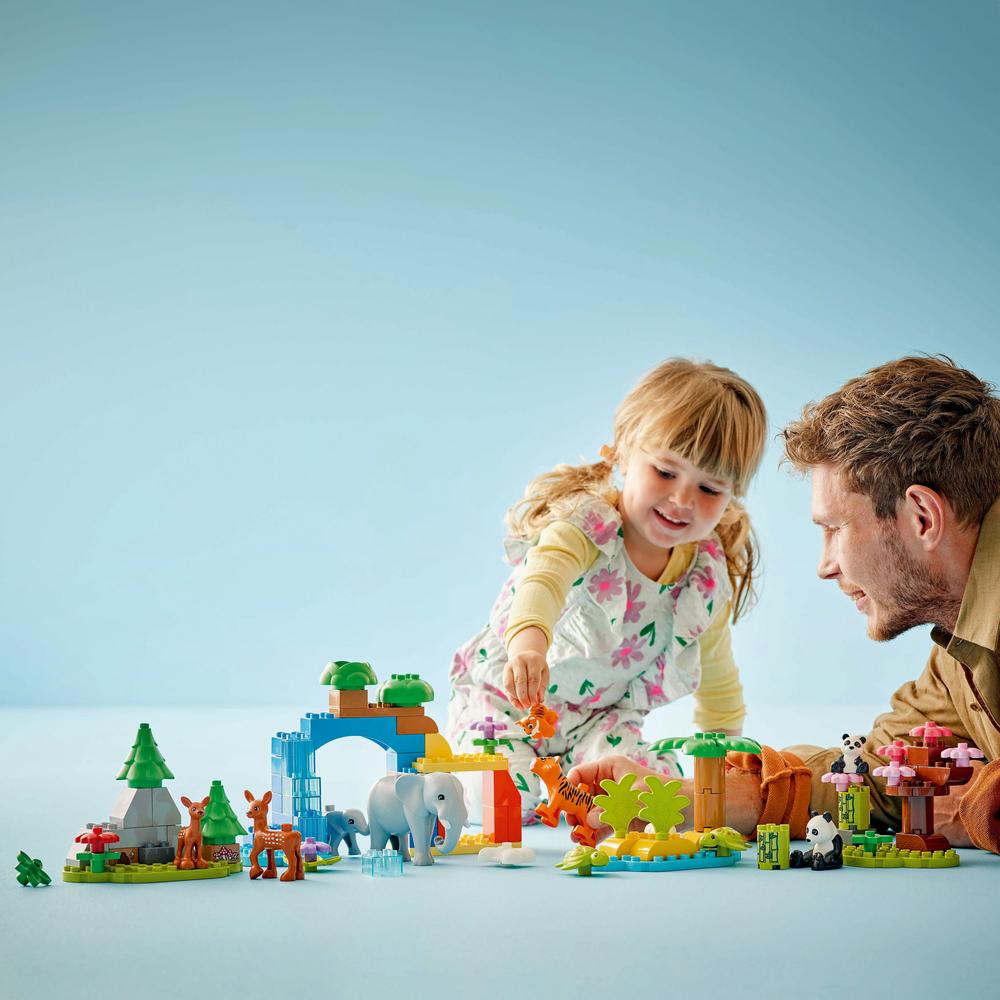 LEGO® DUPLO® 10446 Rodinky divokých zvířat 3 v 1