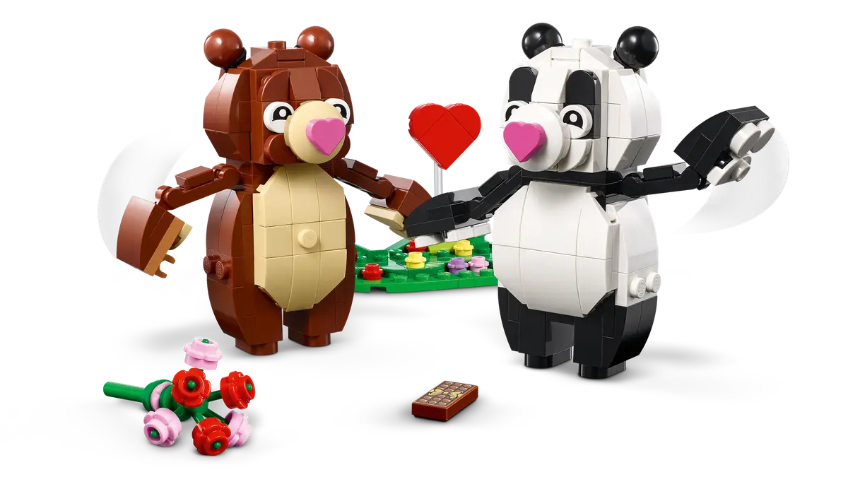 LEGO® Iconic 40821 Zamilovaní medvědi