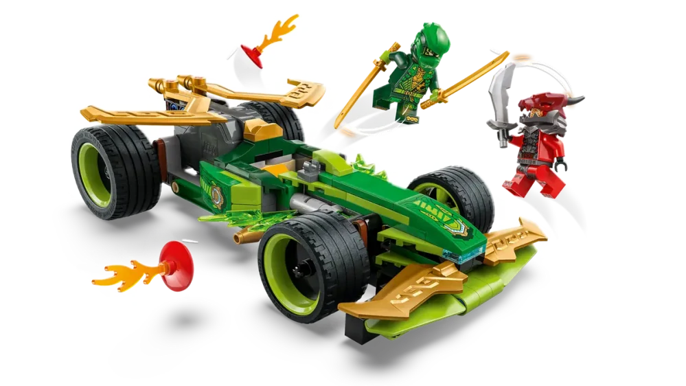 LEGO® NINJAGO 71828 Lloydovo závodní auto s natahovacím motorem