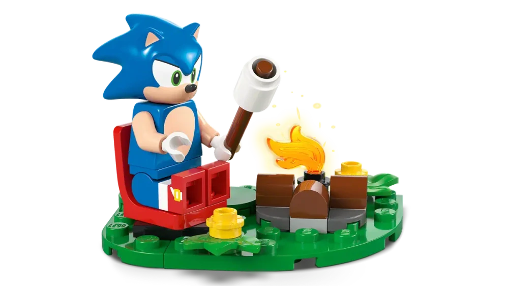 LEGO® Sonic the Hedgehog™ 77001 Sonic a souboj u táboráku
