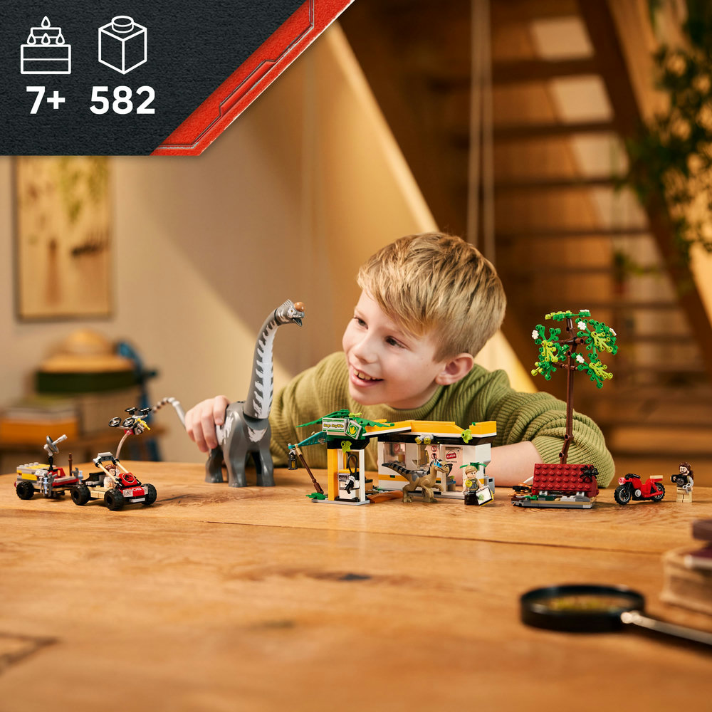 LEGO® Jurassic World 76973 Mise na sledování raptora a titanosaura