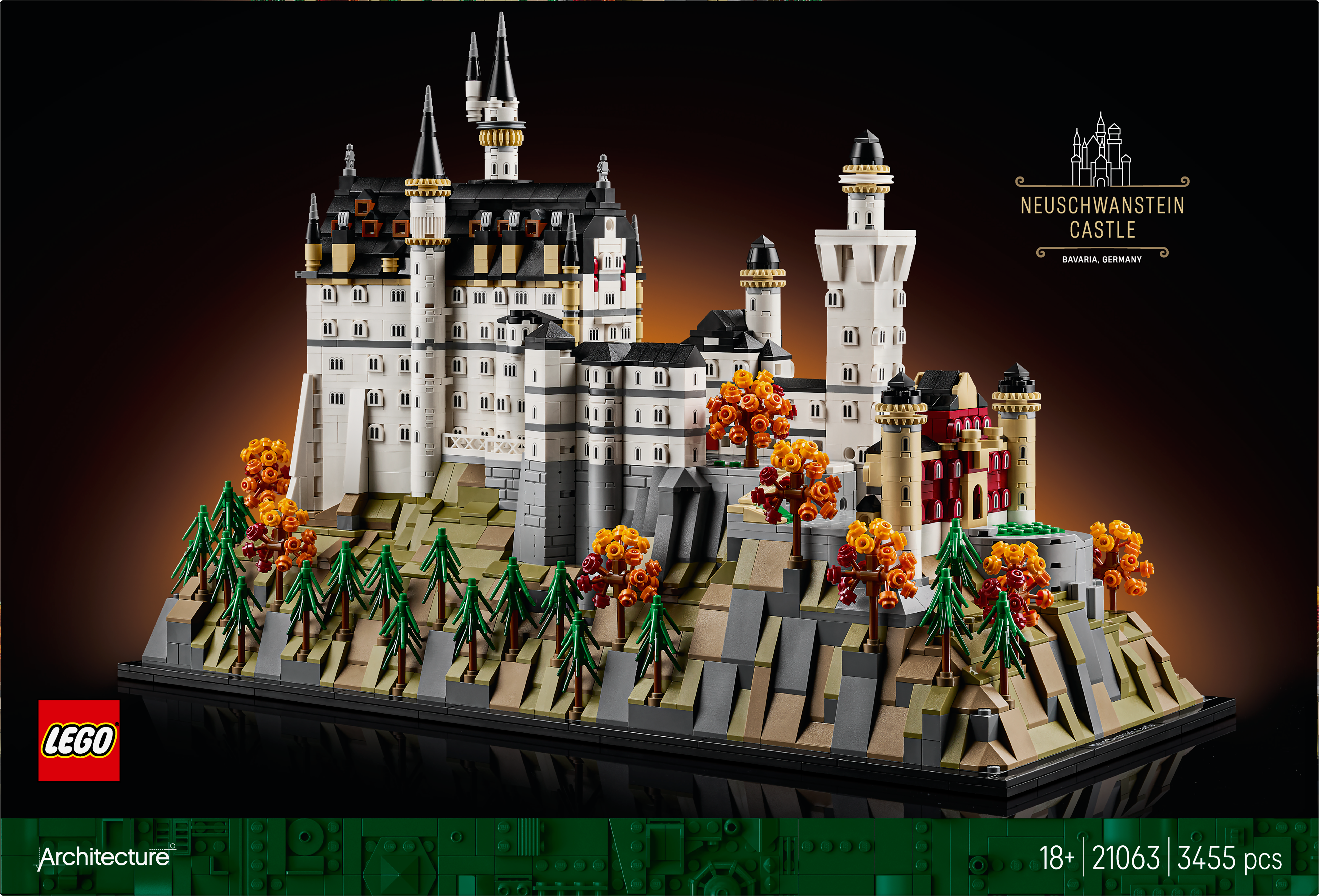 LEGO® Architecture 21063 Zámek Neuschwanstein