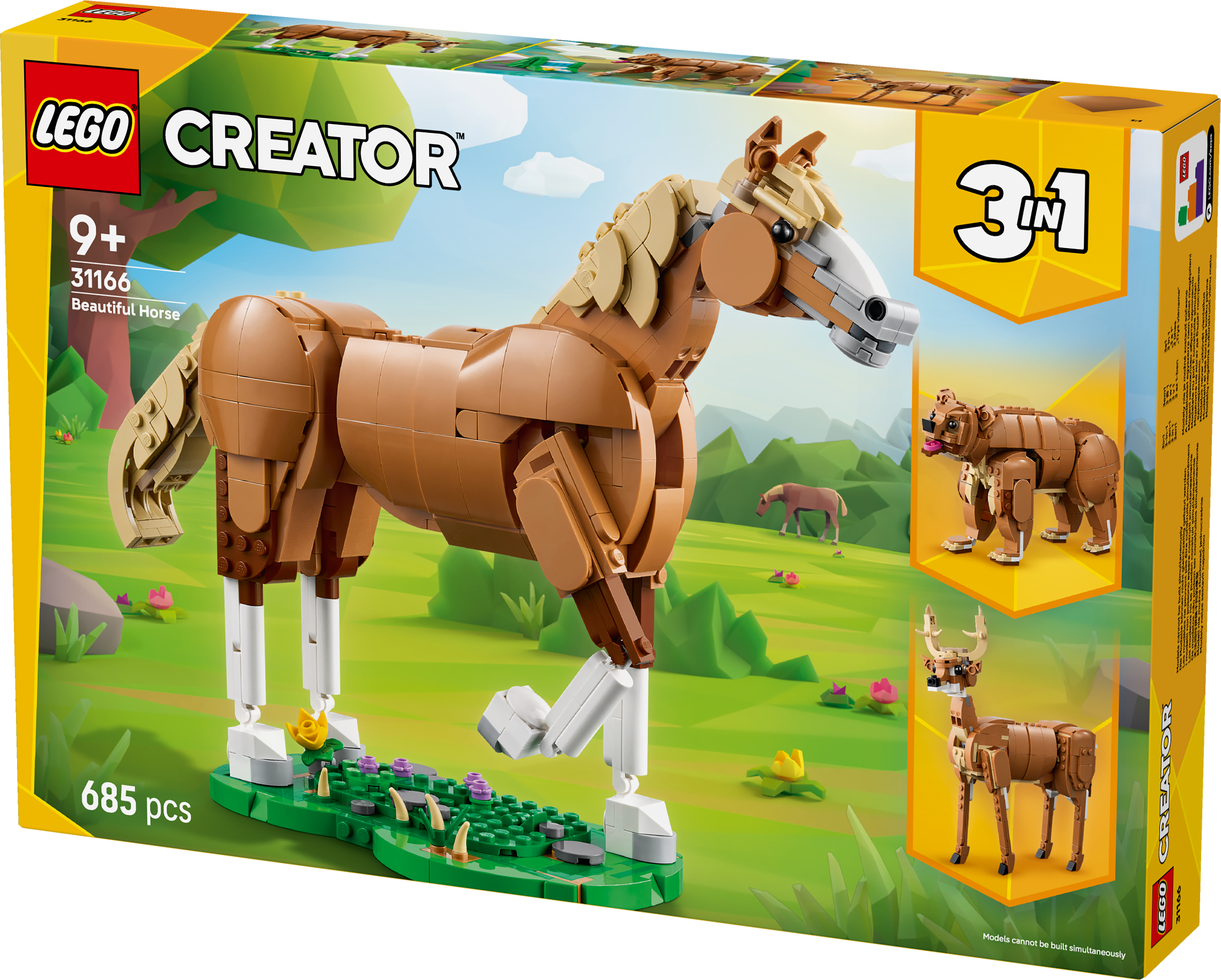 LEGO® Creator 3 v 1 31166 Krásný kůň