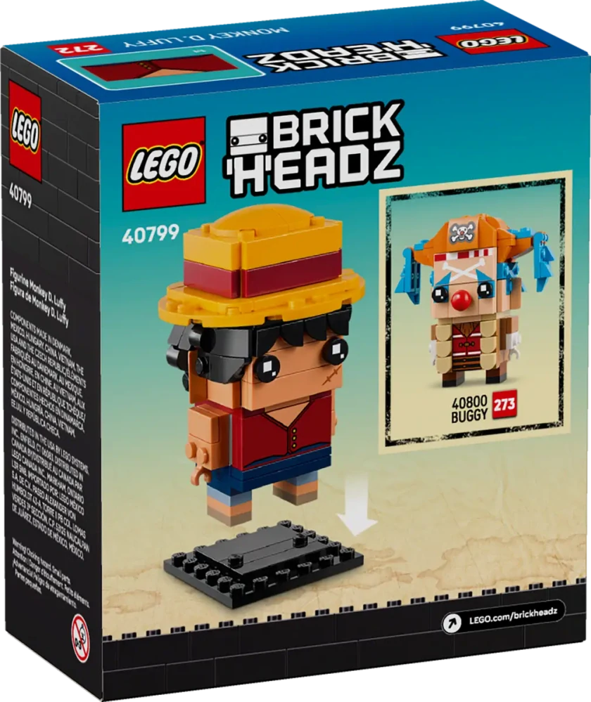 LEGO® 40800 BRICKHEADZ DISNEY Figurka: Klaun Buggy