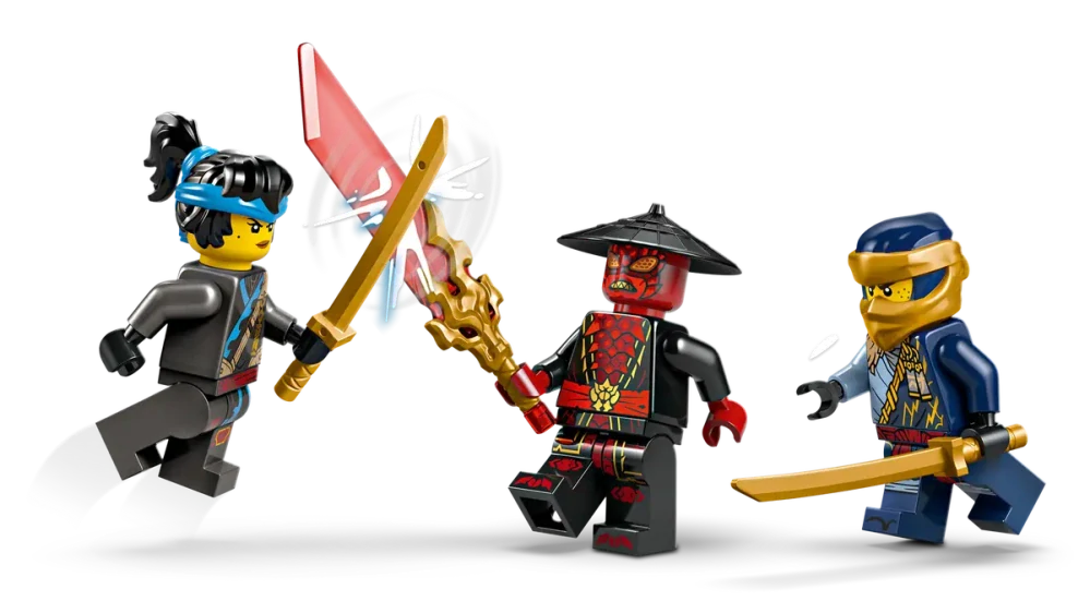 LEGO® NINJAGO® 71840 Rogue vs. Drix a souboj se závodními auty