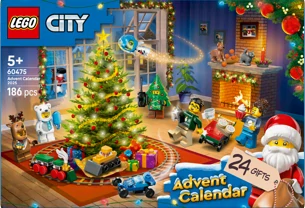 LEGO® City 60475 Adventní kalendář 2025, Vánoční dárek