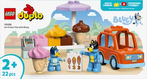 LEGO® DUPLO® 10458 Bluey a výlet na zmrzlinu