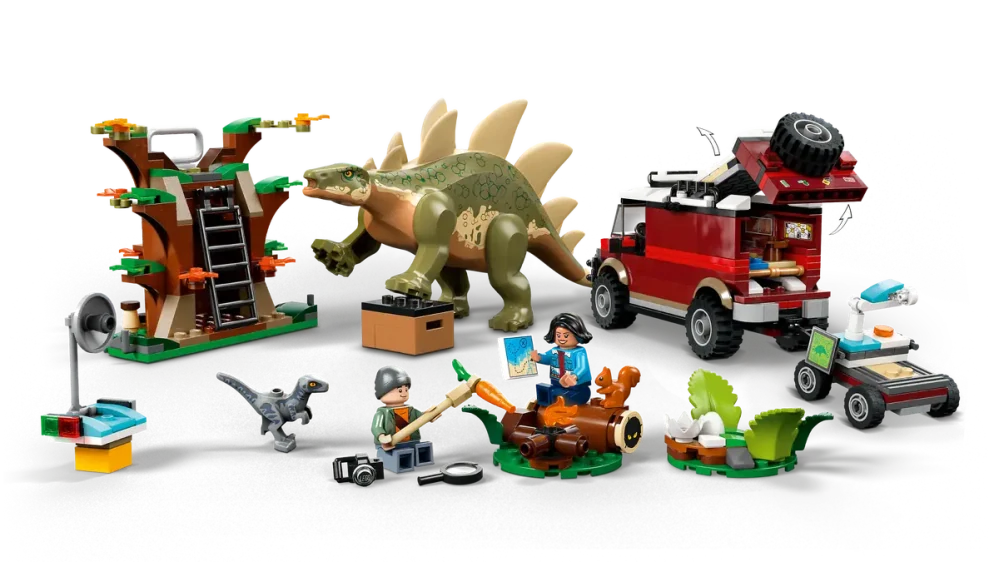 LEGO® Jurassic World 76965 Dinosauří mise: Objev stegosaura