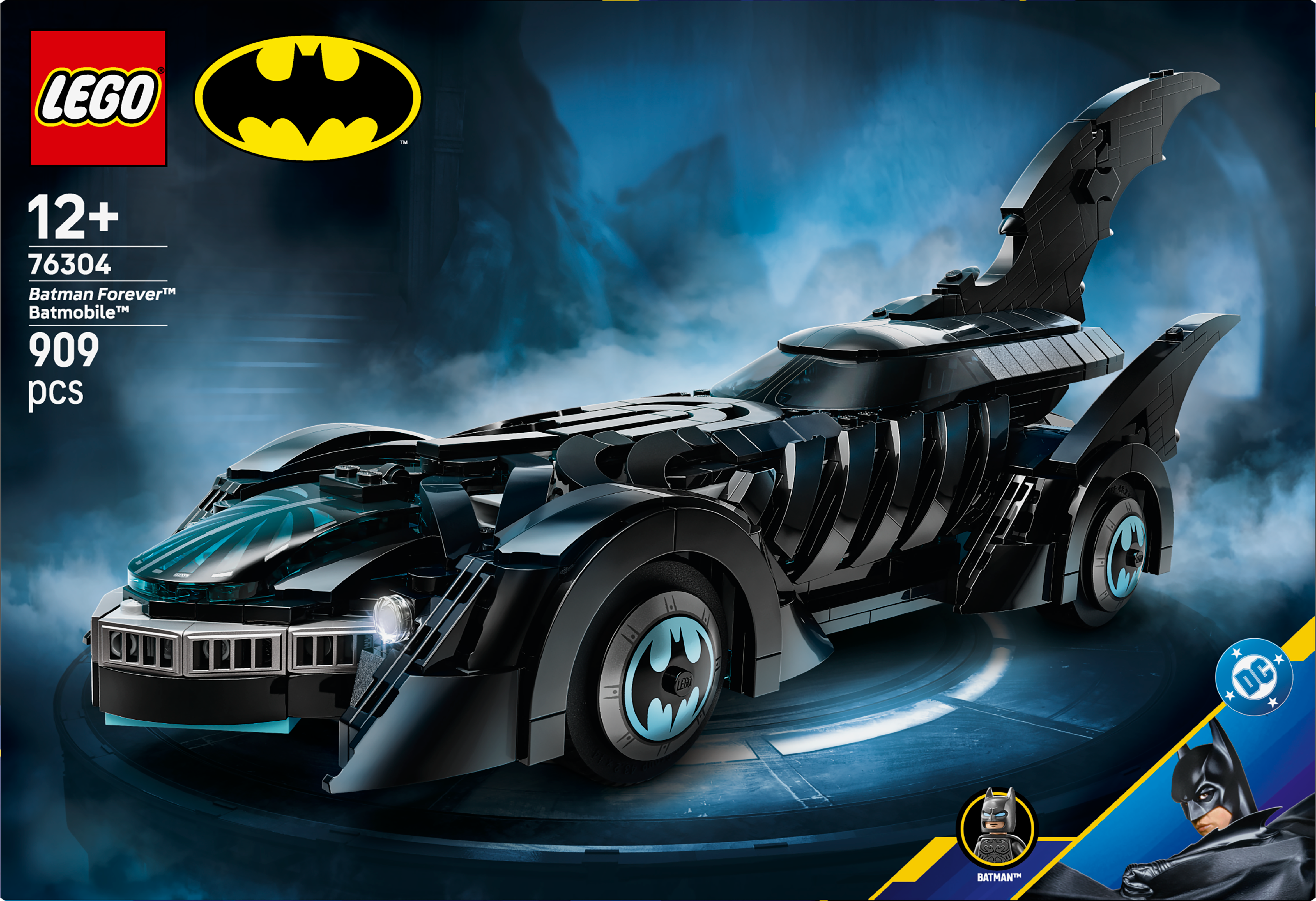 LEGO® DC Batman™ 76304 Batman navždy™ Batmobil