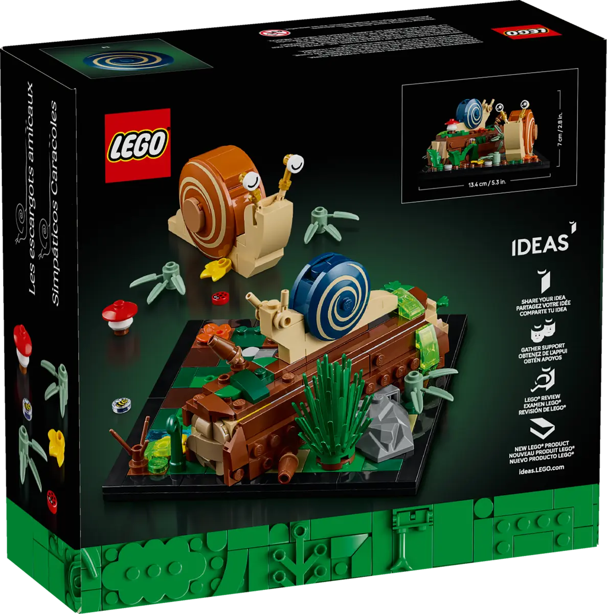 LEGO® Ideas 40788 Přátelští hlemýždi
