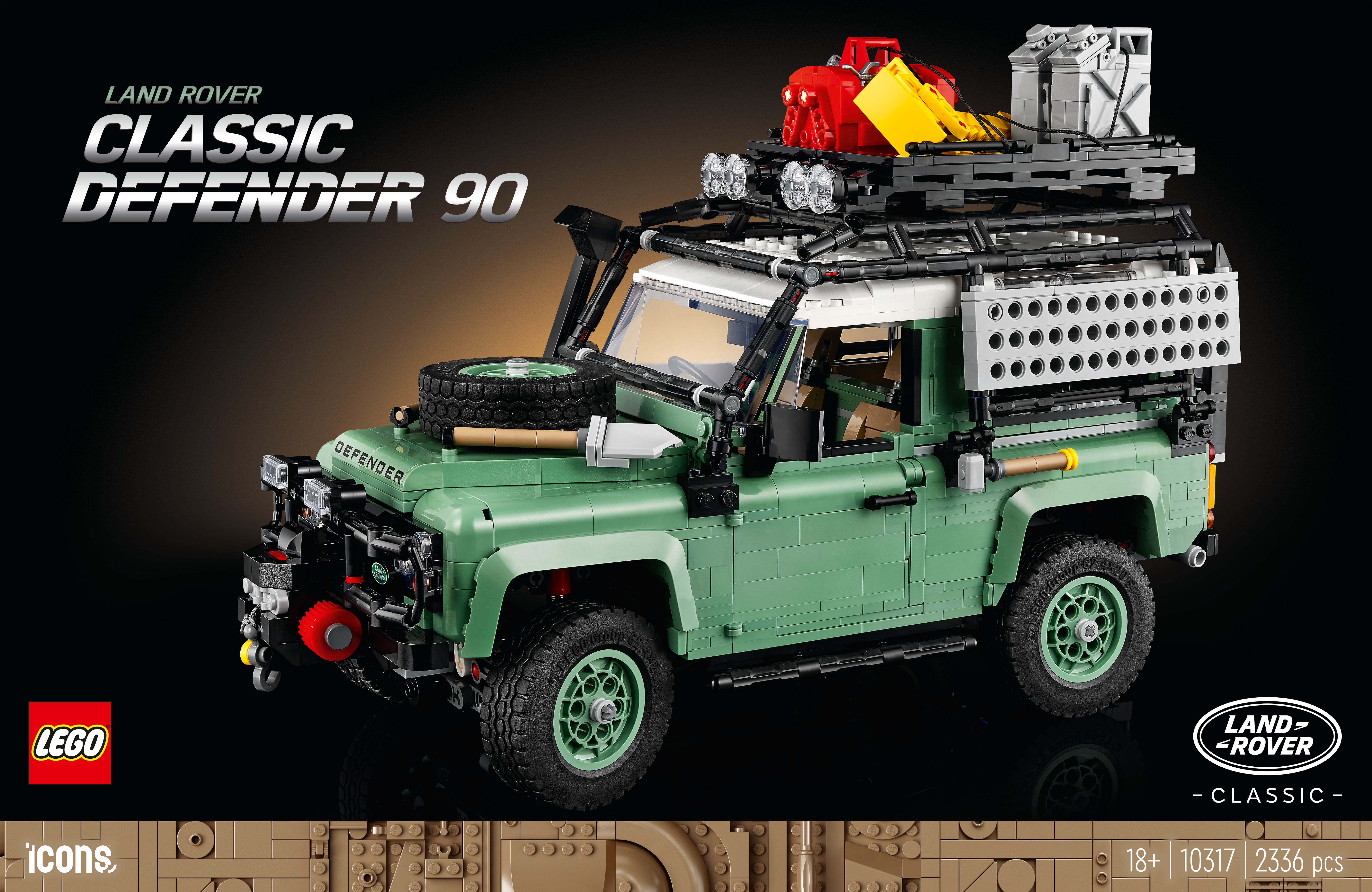 LEGO® Icons 10317 Land Rover Classic Defender 90