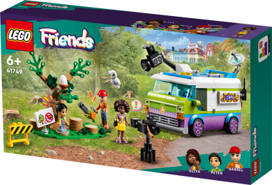 LEGO® Friends 41749 Novinářská dodávka