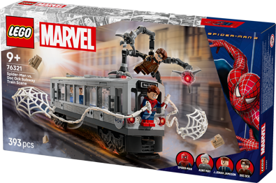 LEGO® ǀ Marvel 76321 Spider-Man vs. Doc Ock: Scéna v metru