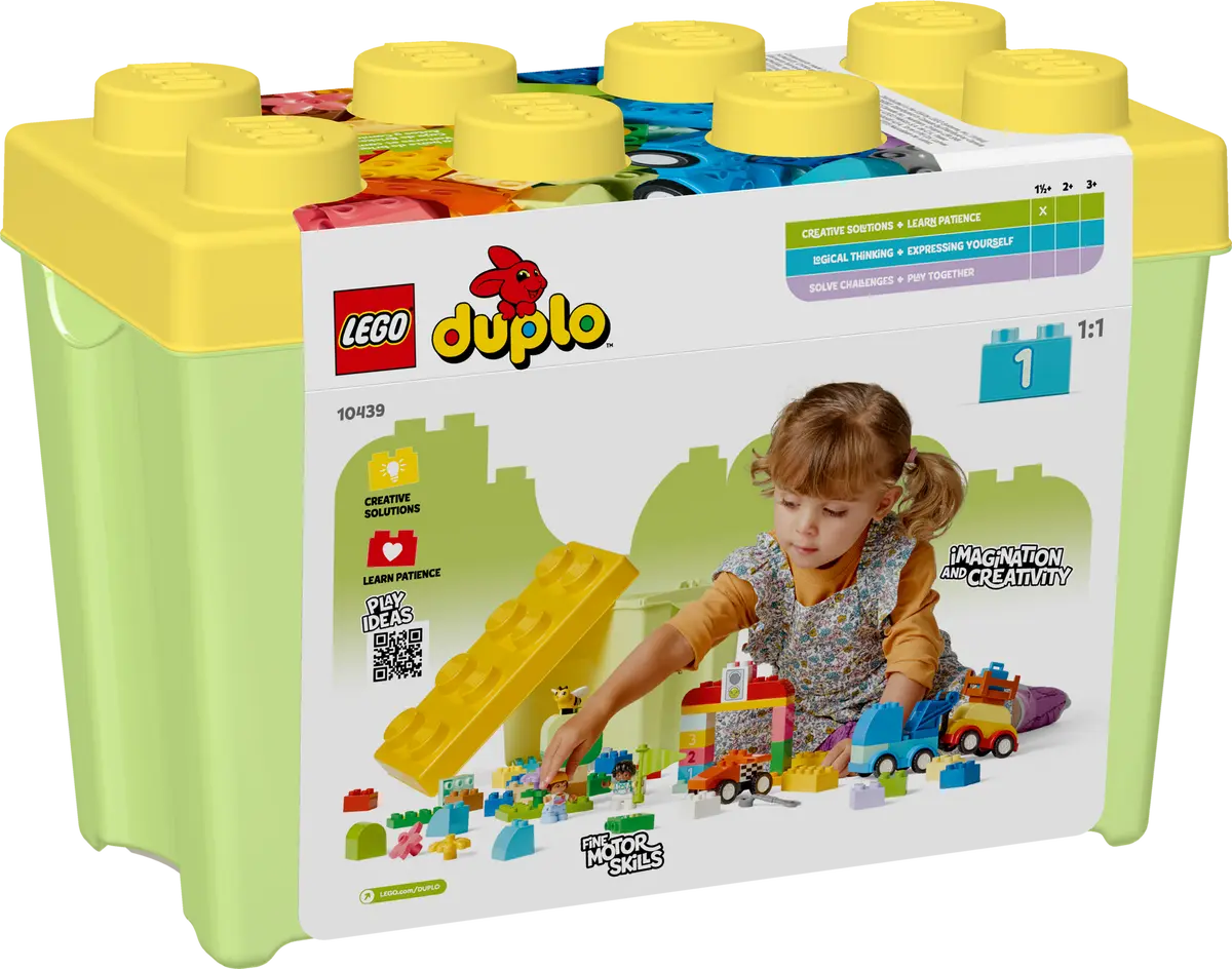 LEGO® DUPLO® 10439 Auta a náklaďáky – box s kostkami