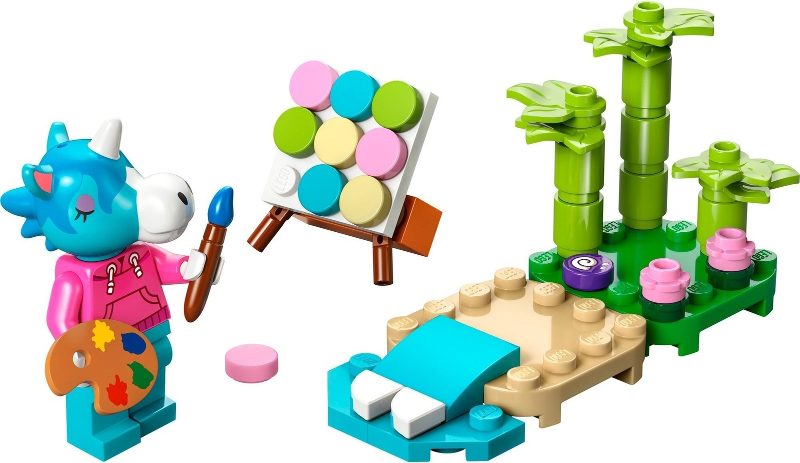 LEGO® Animal Crossing™ 30703 Julianina malovací pláž