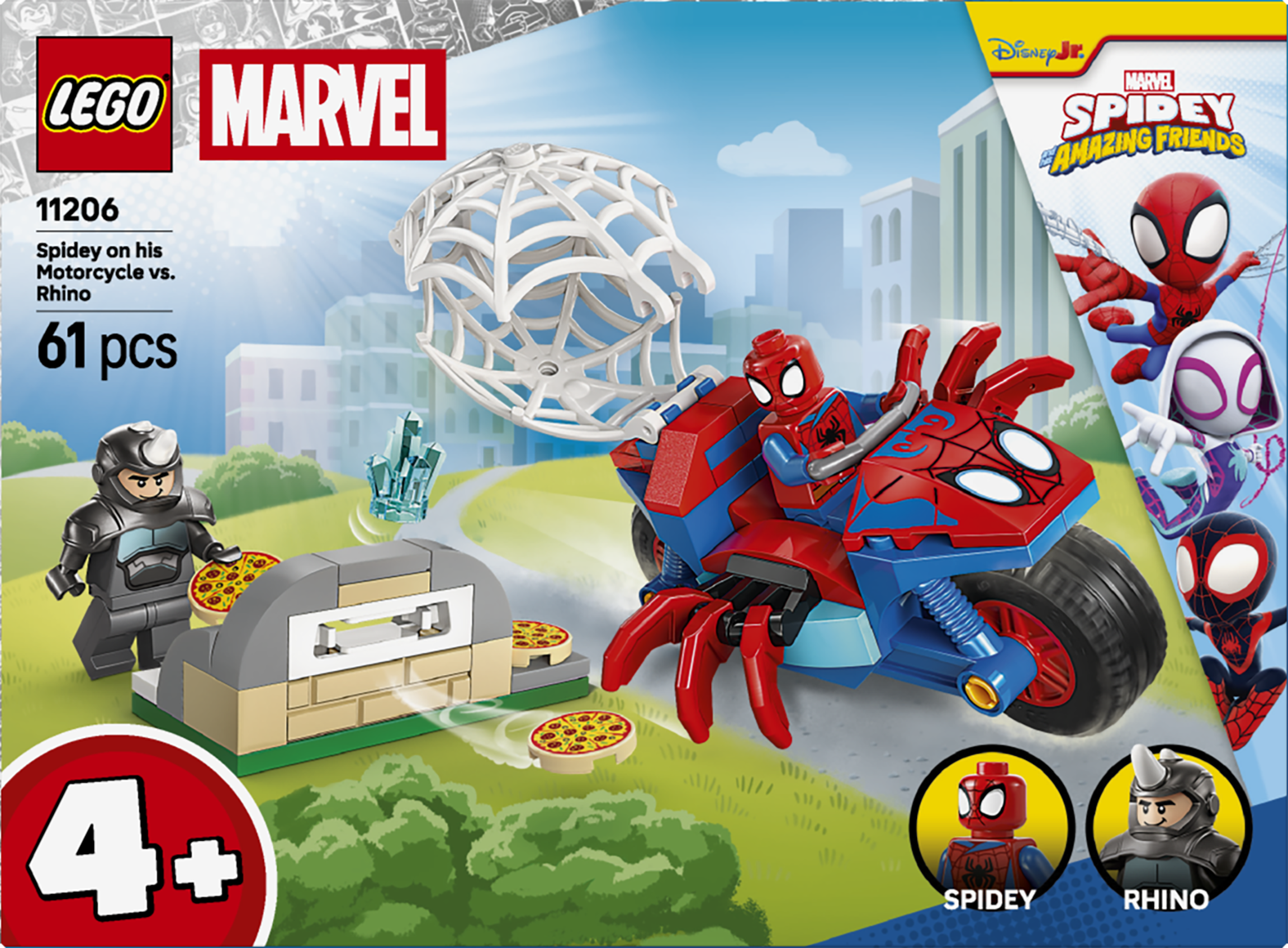 LEGO® | Marvel 11206 Spidey na motorce vs. Rhino