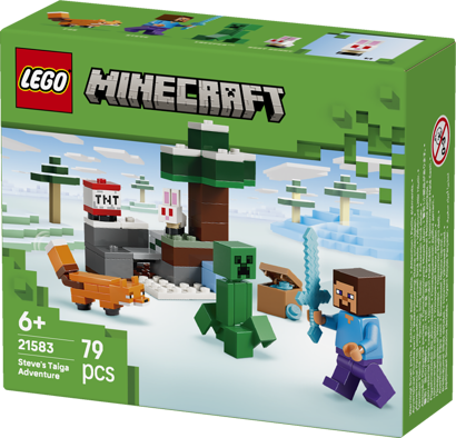 LEGO® Minecraft® 21583 Steve a dobrodružství v tajze