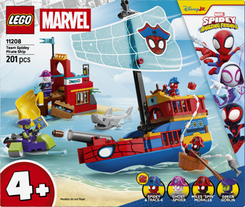 LEGO® | Marvel 11208 Pirátská loď Spideyho týmu