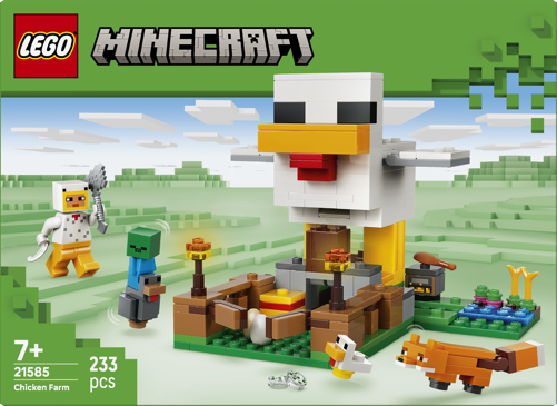 LEGO® Minecraft® 21585 Slepičí farma