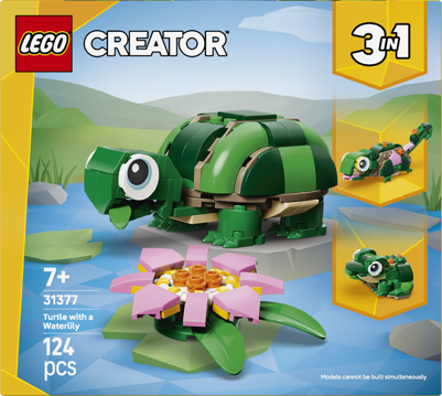 LEGO® Creator 3 v 1 31377 Želva s leknínem