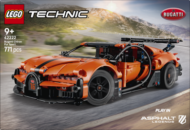 LEGO® Technic 42222 Hyperauto Bugatti Chiron Pur Sport