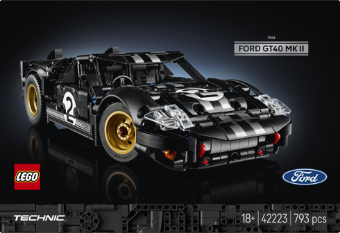 LEGO® Technic 42223 Závodní auto 1966 Ford GT40 MKII