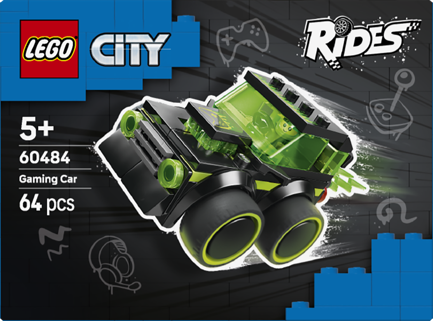 LEGO® City 60484 Autíčka – Herní závodní auto