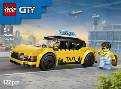 LEGO® City 60487 Žlutý taxík