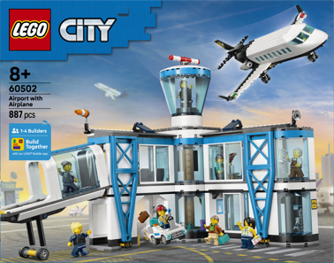 LEGO® City 60502 Letiště s letadlem
