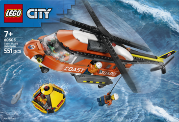 LEGO® City 60503 Helikoptéra pobřežní hlídky